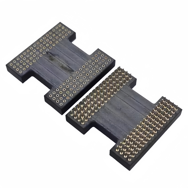 图像传感器芯片PGA128-1.27测试座 PGA插座socket 穿孔焊接端子板